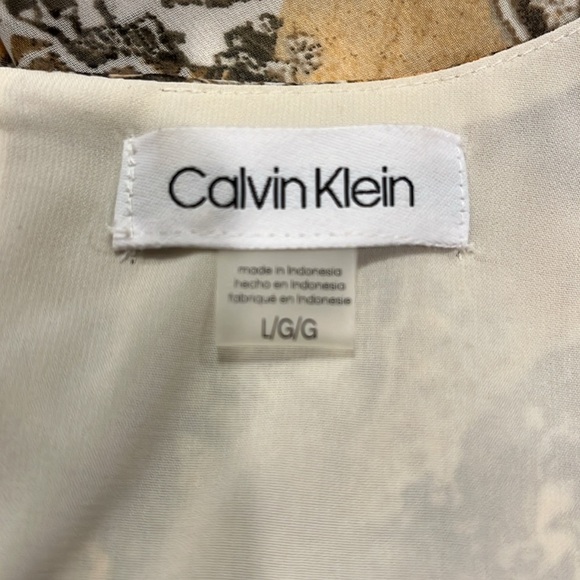 Calvin Klein Sleeveless Blouse Size Large - Picture 5 of 6